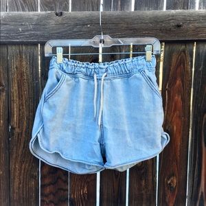Loose Jean Shorts